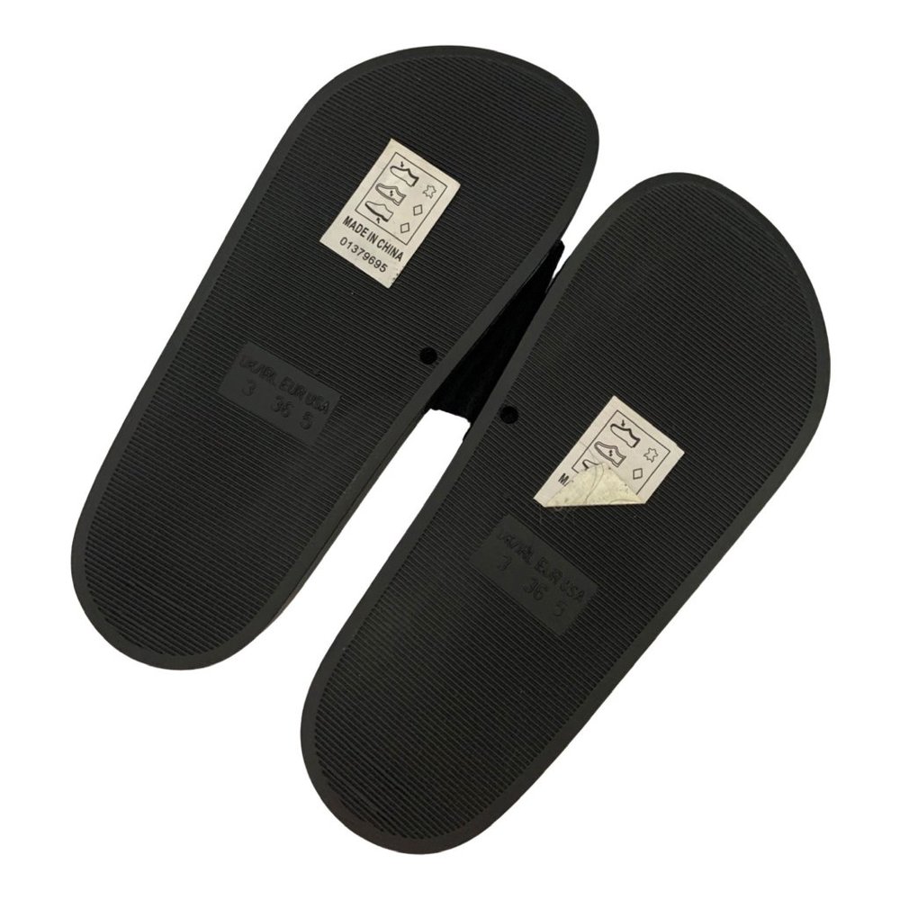 ASOS DESIGN Fizzer Leather Sliders/Slides/Sandals/Slippers - Picture 5 of 6